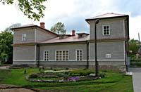 Ludza museum in historical Kulnev house